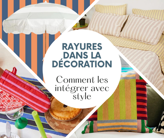 La tendance intemporelle des rayures dans la décoration : Comment les intégrer avec style