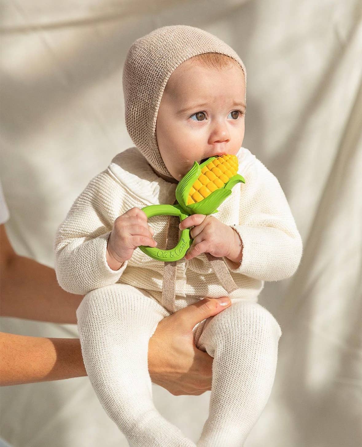Jouet hochet maïs - Corn Rattle Toy - Oli & Carol