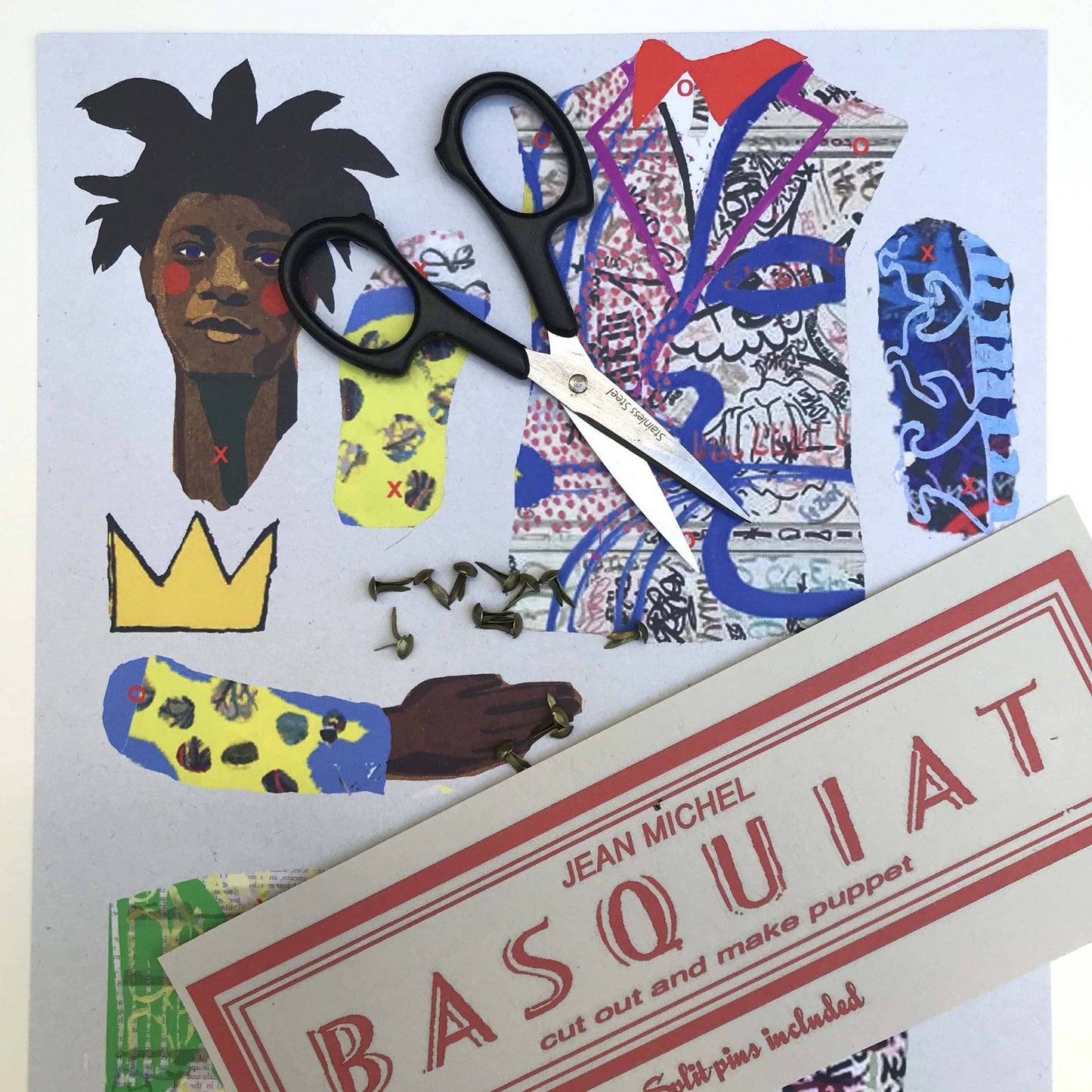 Marionnette à fabriquer Basquiat Puppet - Wini-Tapp