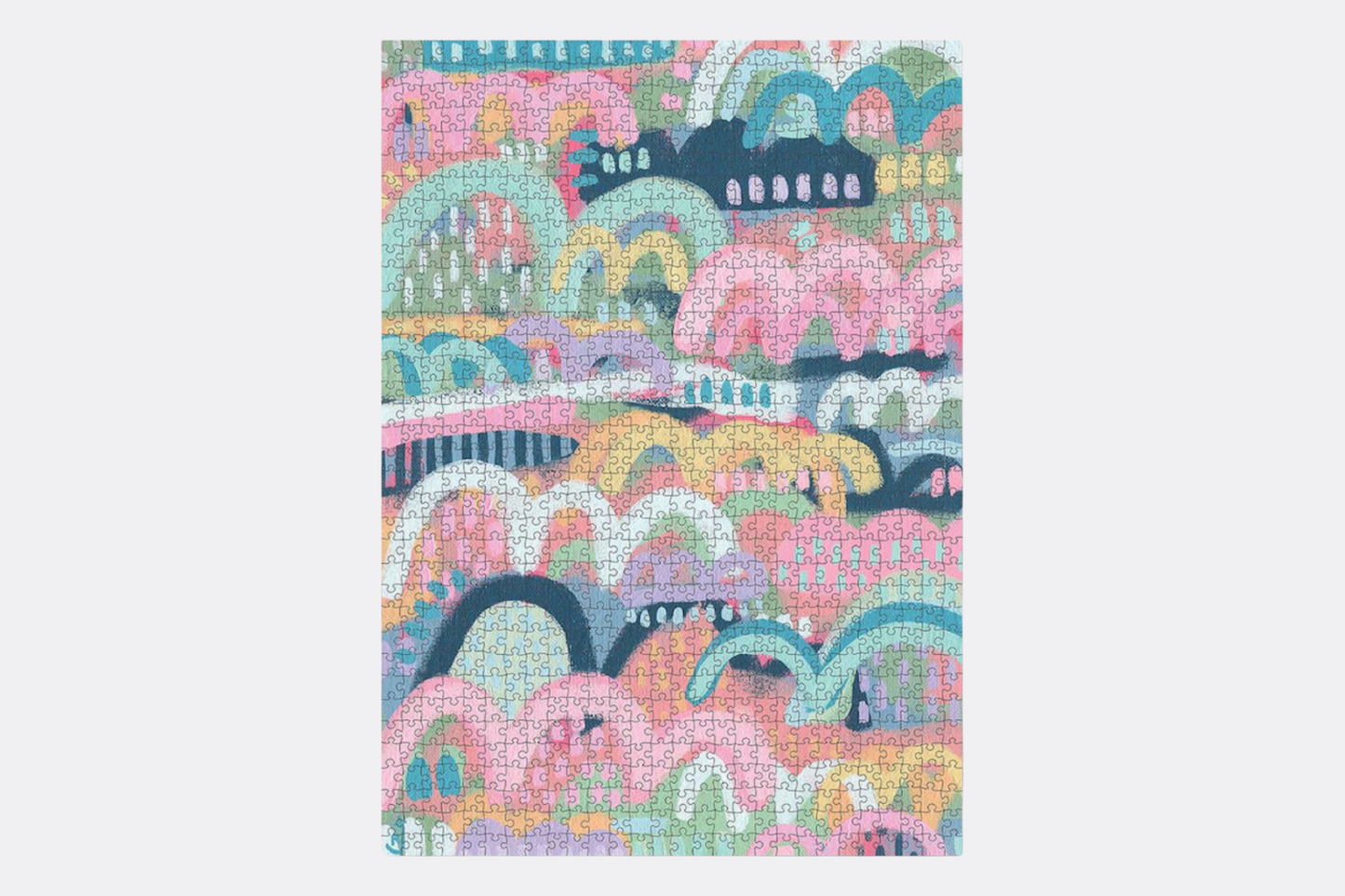 Casse Tête 1000 Puzzle Pieces - Neon Hills - Journey of Something