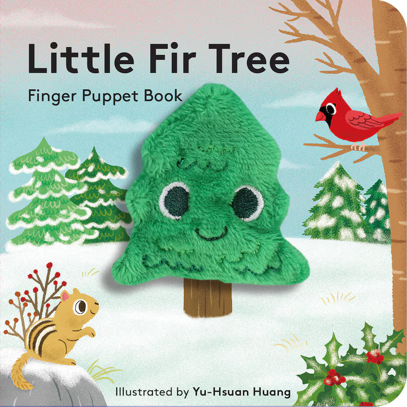 Livre de marionnette à doigts pour bébé - Little Fir Tree - Chronicle Books