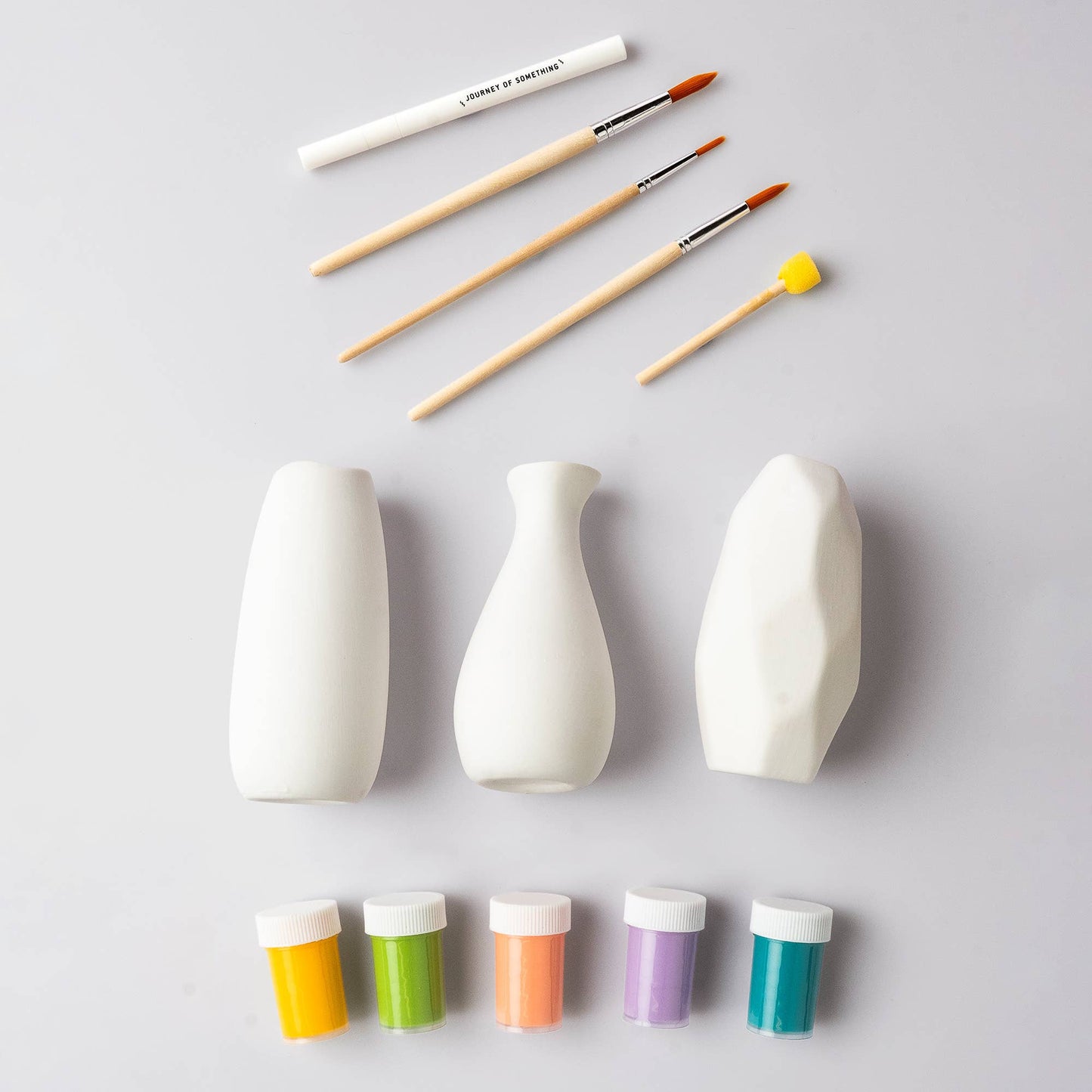 Kit pour peindre des vases - Paint Your own Vases - Journey Of Something
