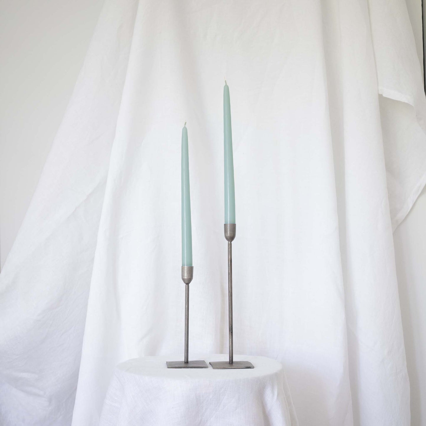 Paire de bougies longues Light Blue - Taper Candles Pair