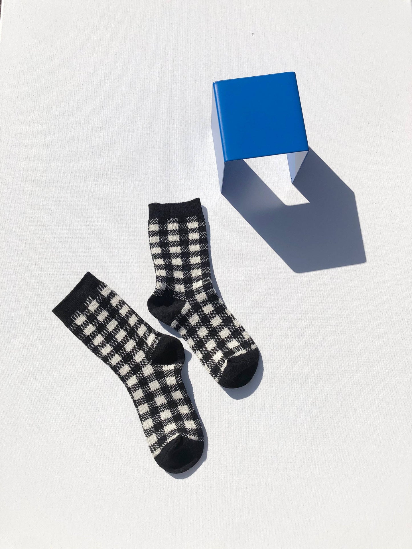 Chaussettes vichy - Colour Gingham Socks - Billy Bamboo