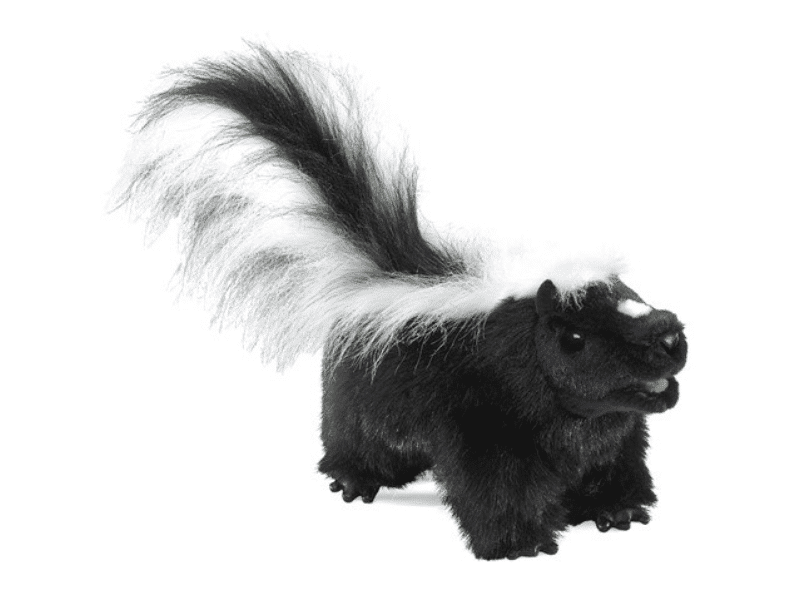 Marionnette Mouffette Skunk - Folkmanis