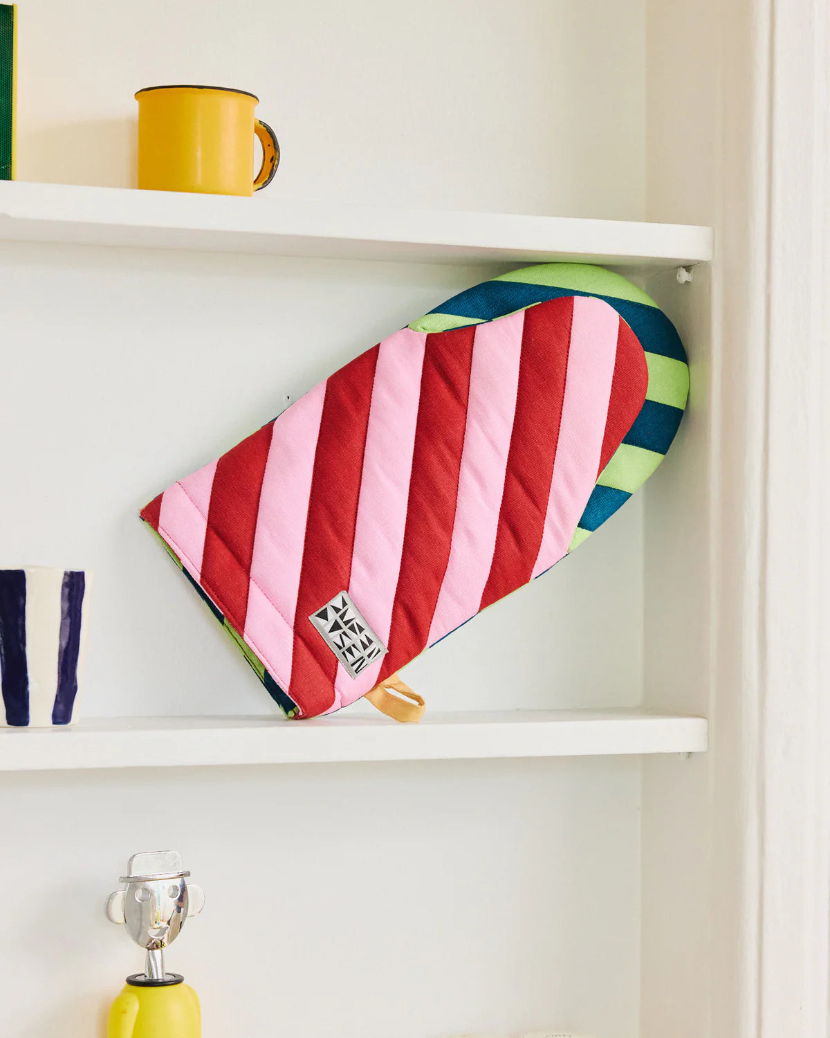 Kitchen GLOVer Unit-striped Single Oven Mitt-Dussien