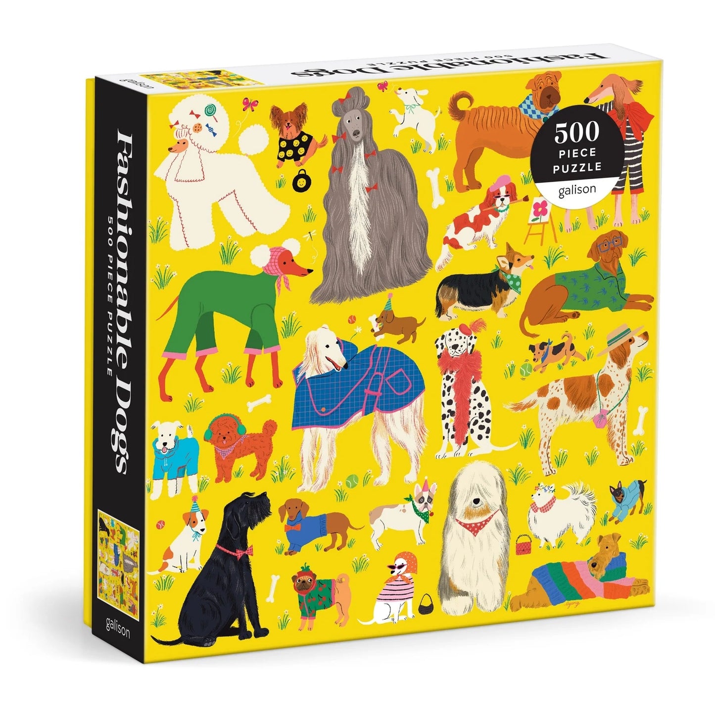 Casse tete Puzzle Fashionable Dogs - Galison