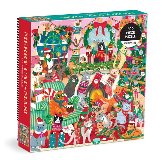 Puzzle Merry Catmas! - Mudpuppy