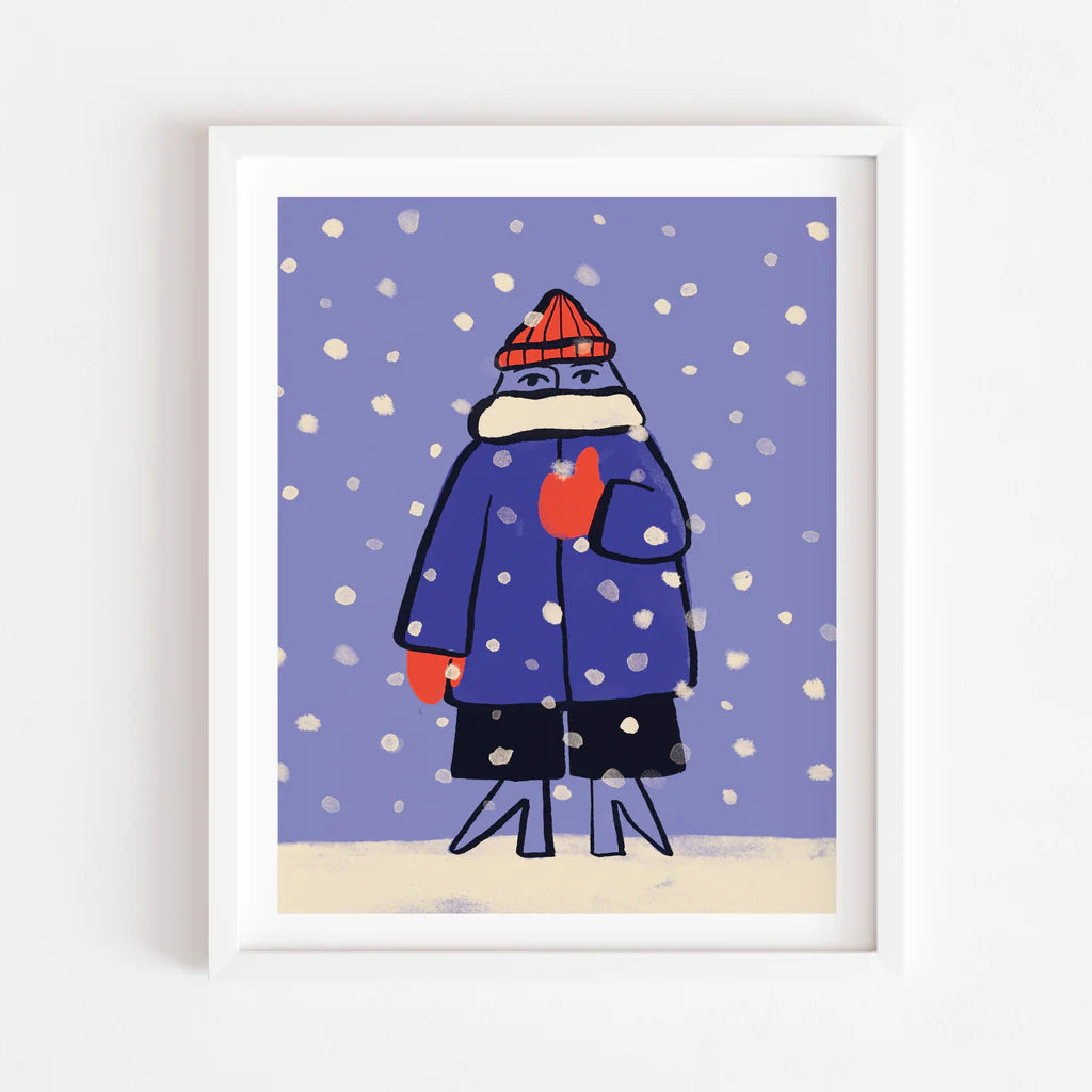 HIVER, 8" x 10" par Julia GR - Paperole