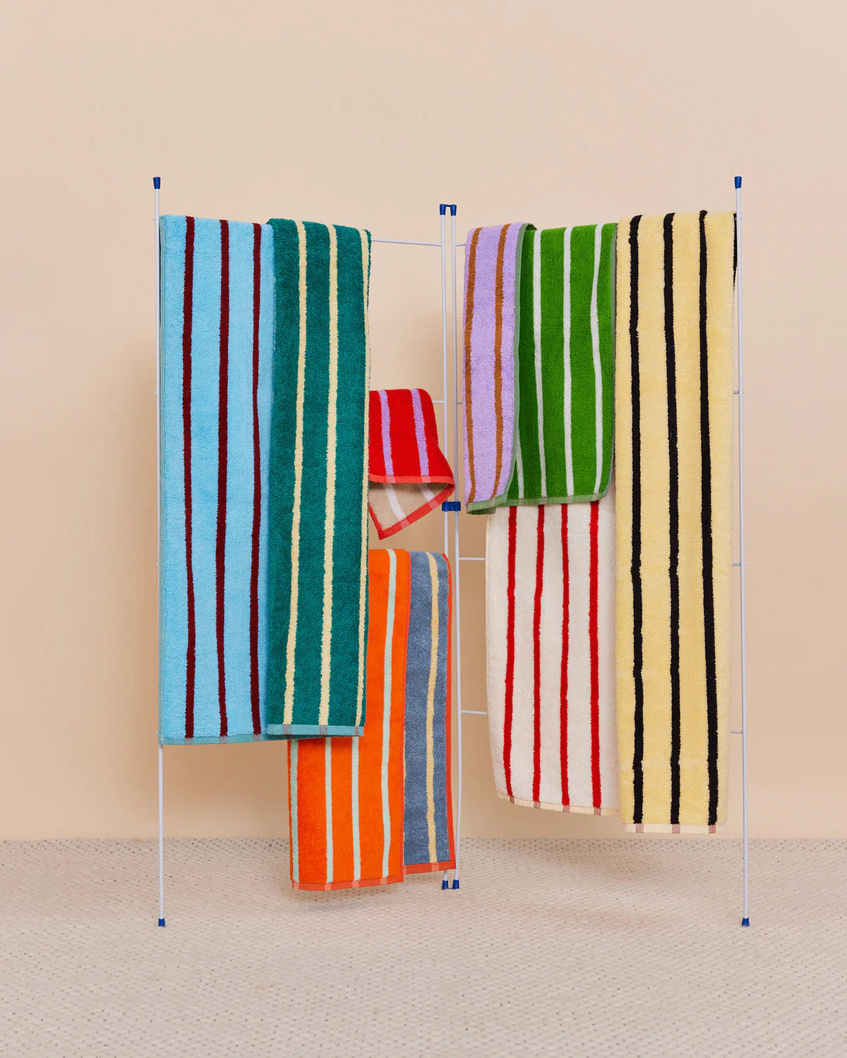 Collection serviettes "Stripe" à l'unité - Dusen Dusen