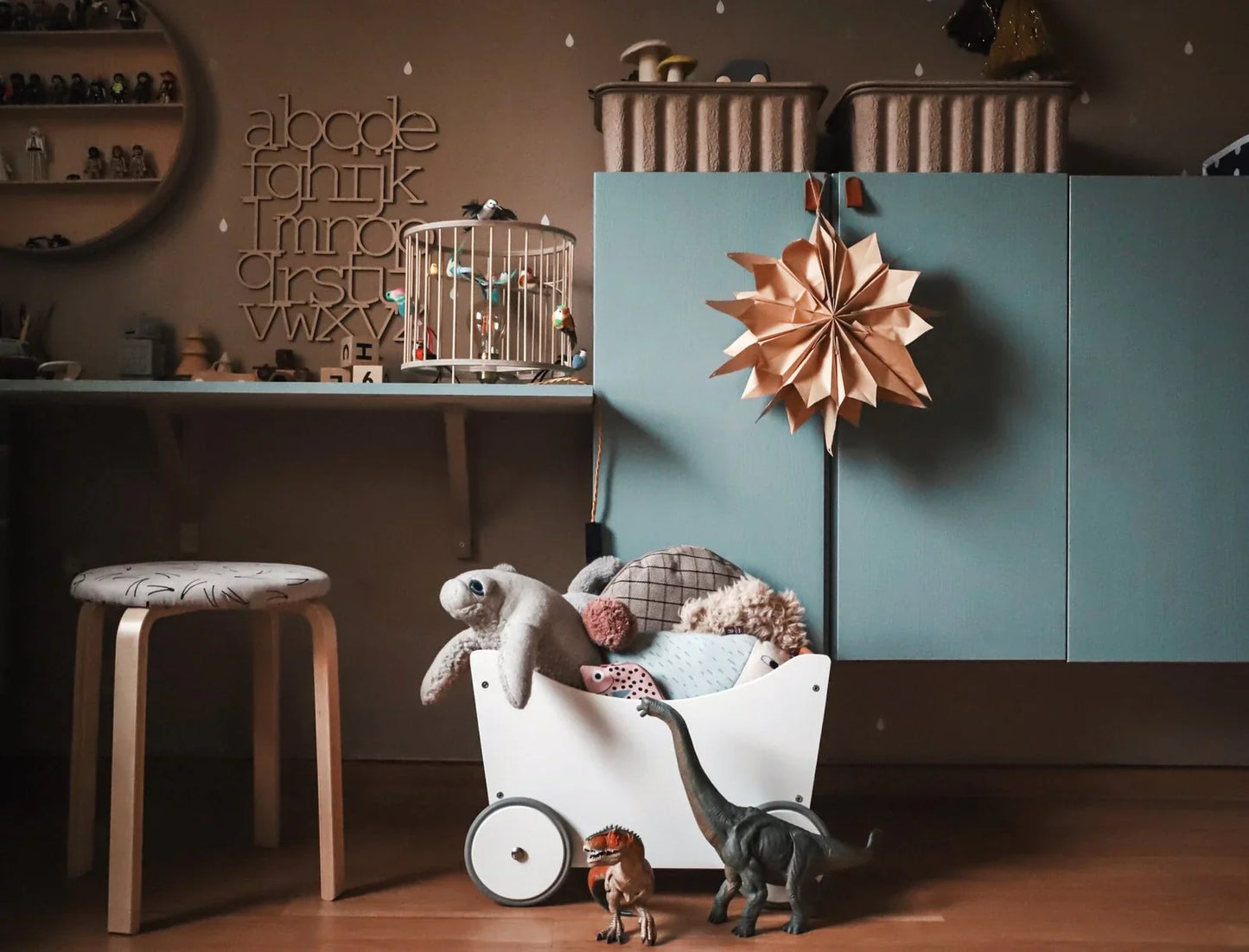 Marchette & Coffre a jouets - Toy Box - Kinderfeets