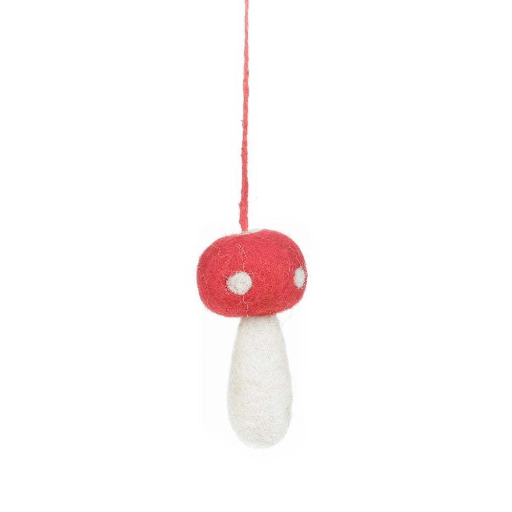 Collection ornements en laine piquée - Felted ornaments