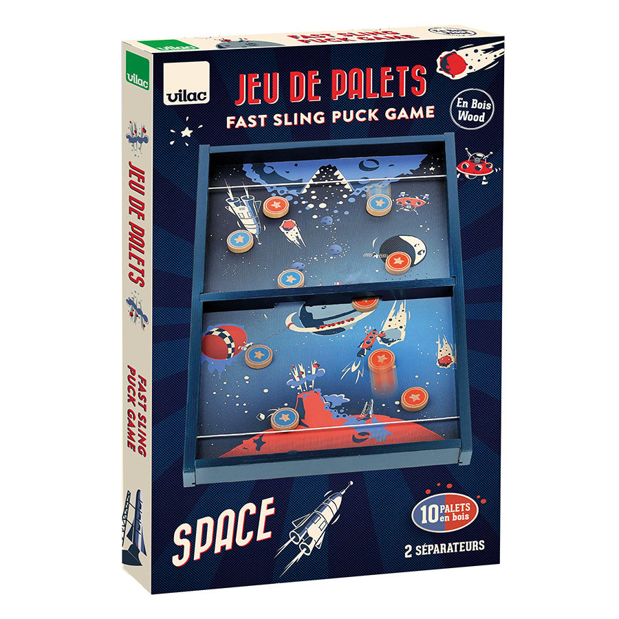 Game - Space Sling Puck Game Palets de l'espace - Vilac
