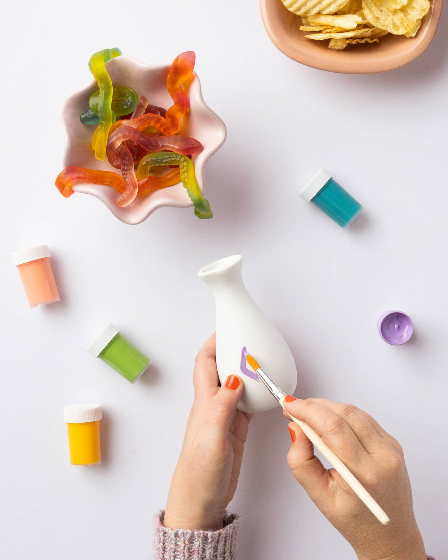 Kit pour peindre des vases - Paint Your own Vases - Journey Of Something