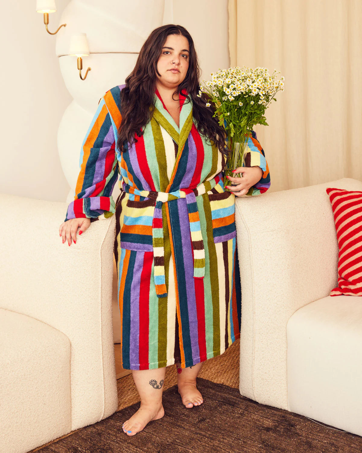 Peignoir robe de chambre EUCALYPTUS Bathrobe - Dusen Dusen