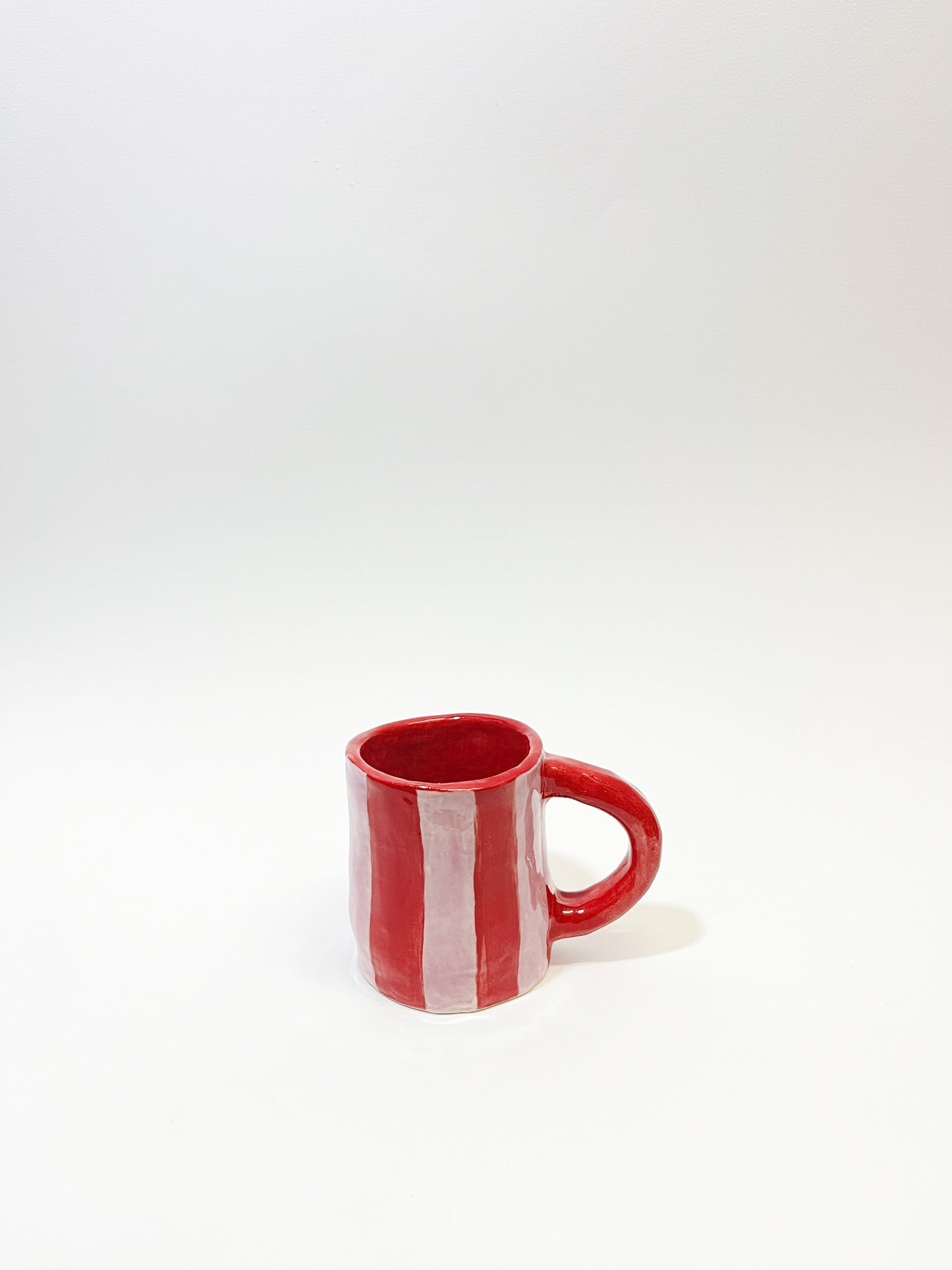 Collection Tasses Cappuccino Rayées - Dans le Jardin