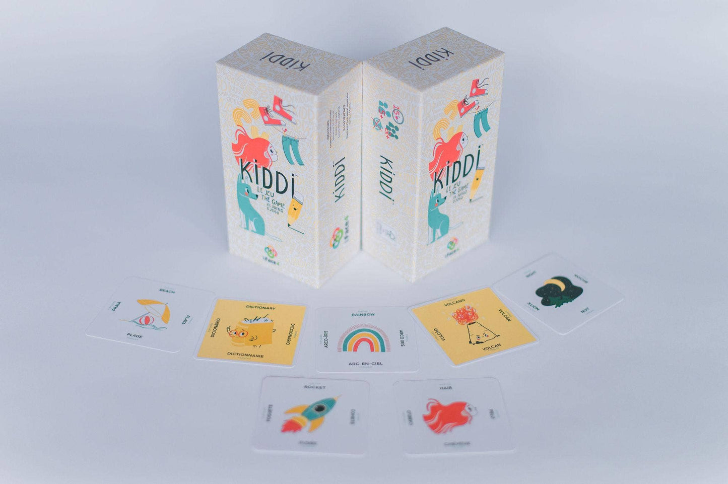 Jeu de cartes multilingue - Multilingual Card Game - Kiddi