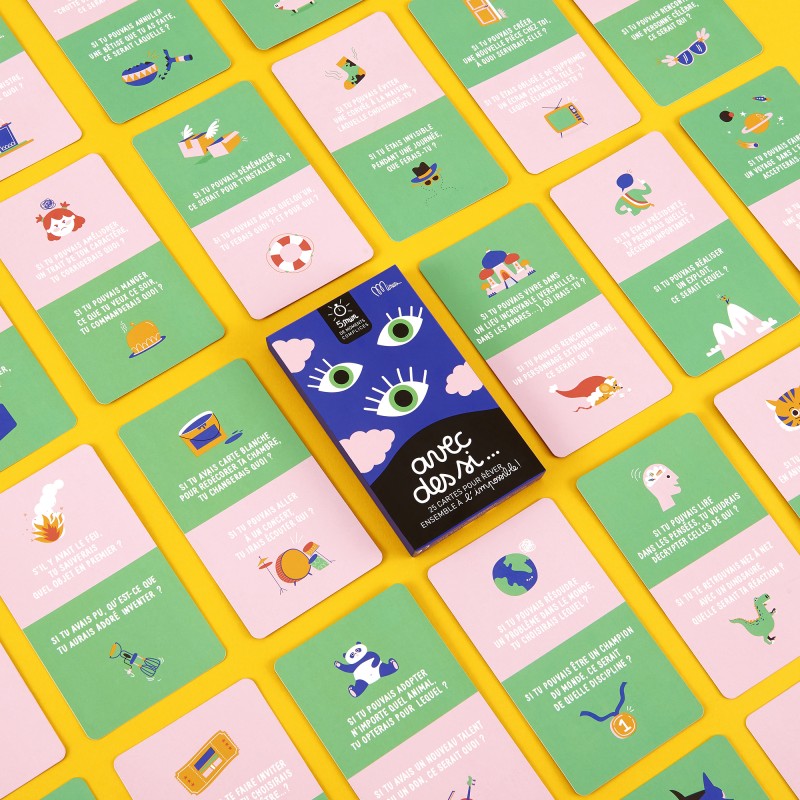 Jeu de conversation AVEC DES SI...- Minus Editions