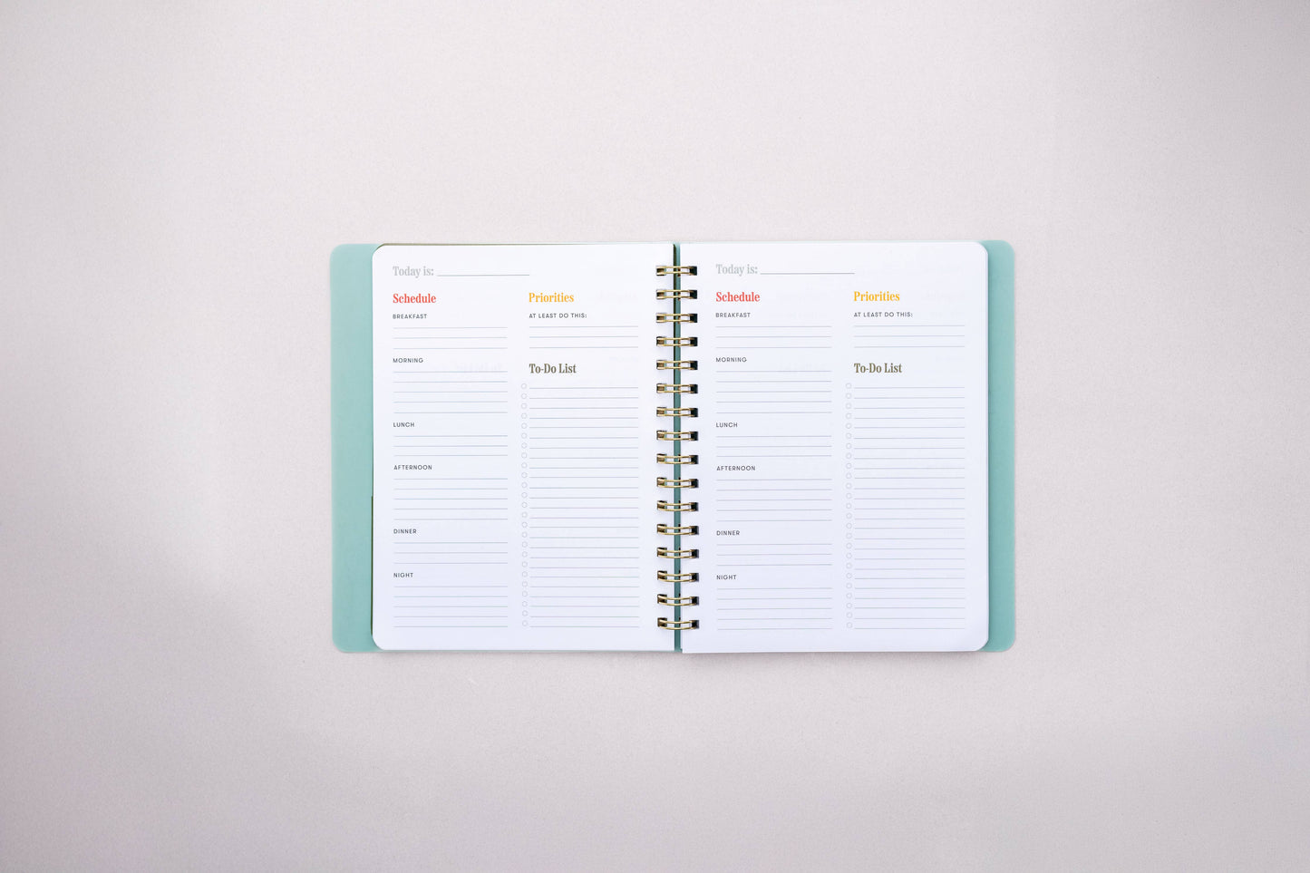 Agenda To-Do Planner ''garden checkered'' - Ban.do