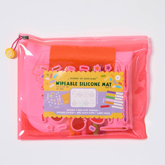 Napperon a colorier réutilisable Wipeable Silicone Colouring Mat - Journey of Something