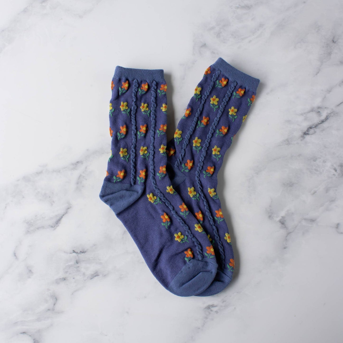 Chaussette ''Kate Floral'' Casual Socks - Tiepology
