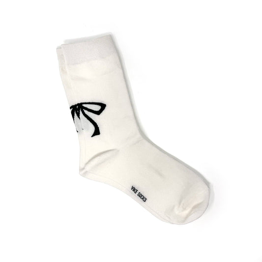 Chaussettes avec motif ruban ''Black Bow Socks'' – Rainbow Unicorn Birthday Surprise