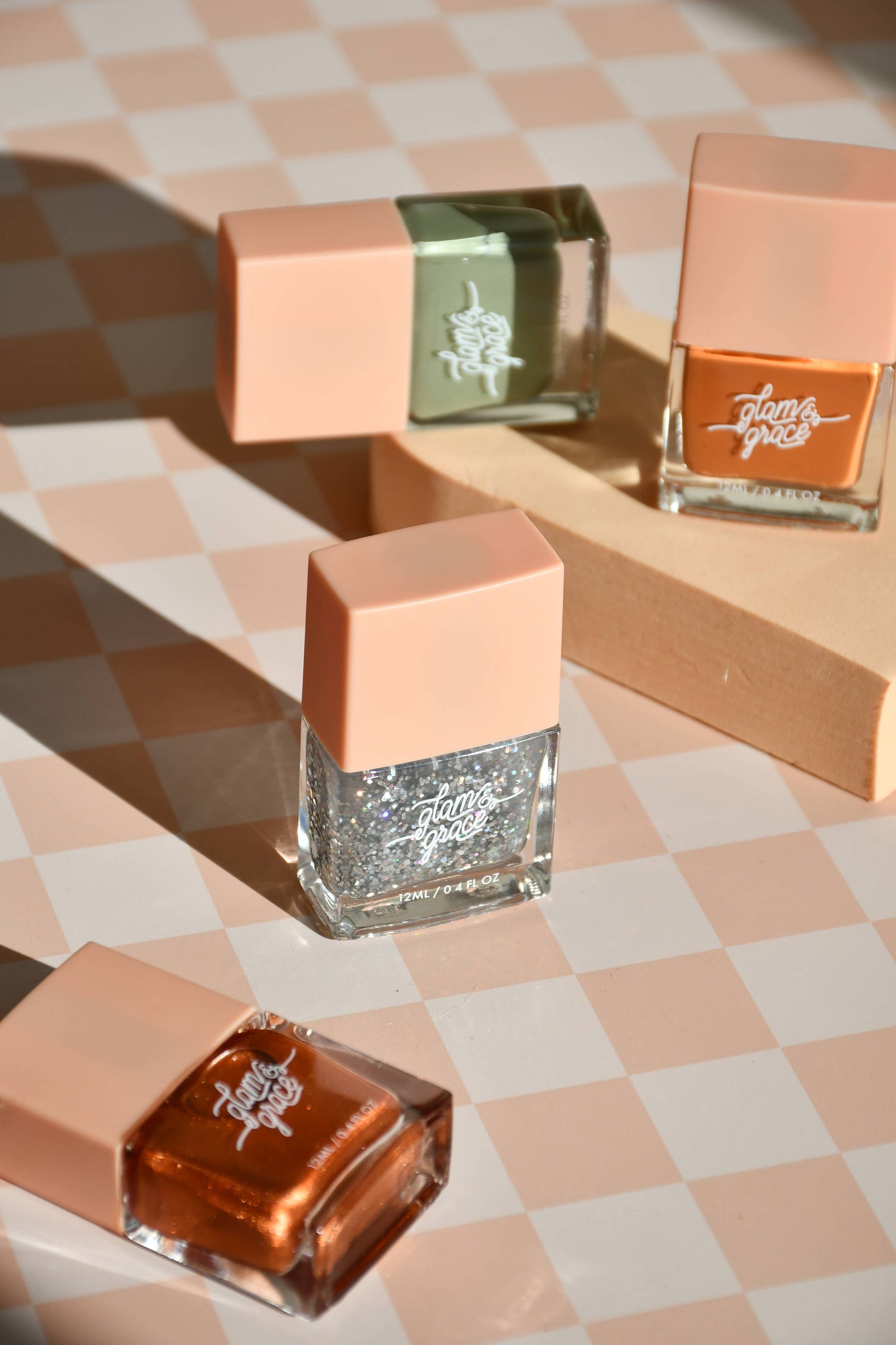 Vernis à ongle 'disco ball' - Glam & Grace
