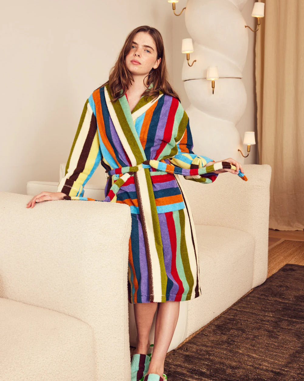 Peignoir robe de chambre EUCALYPTUS Bathrobe - Dusen Dusen