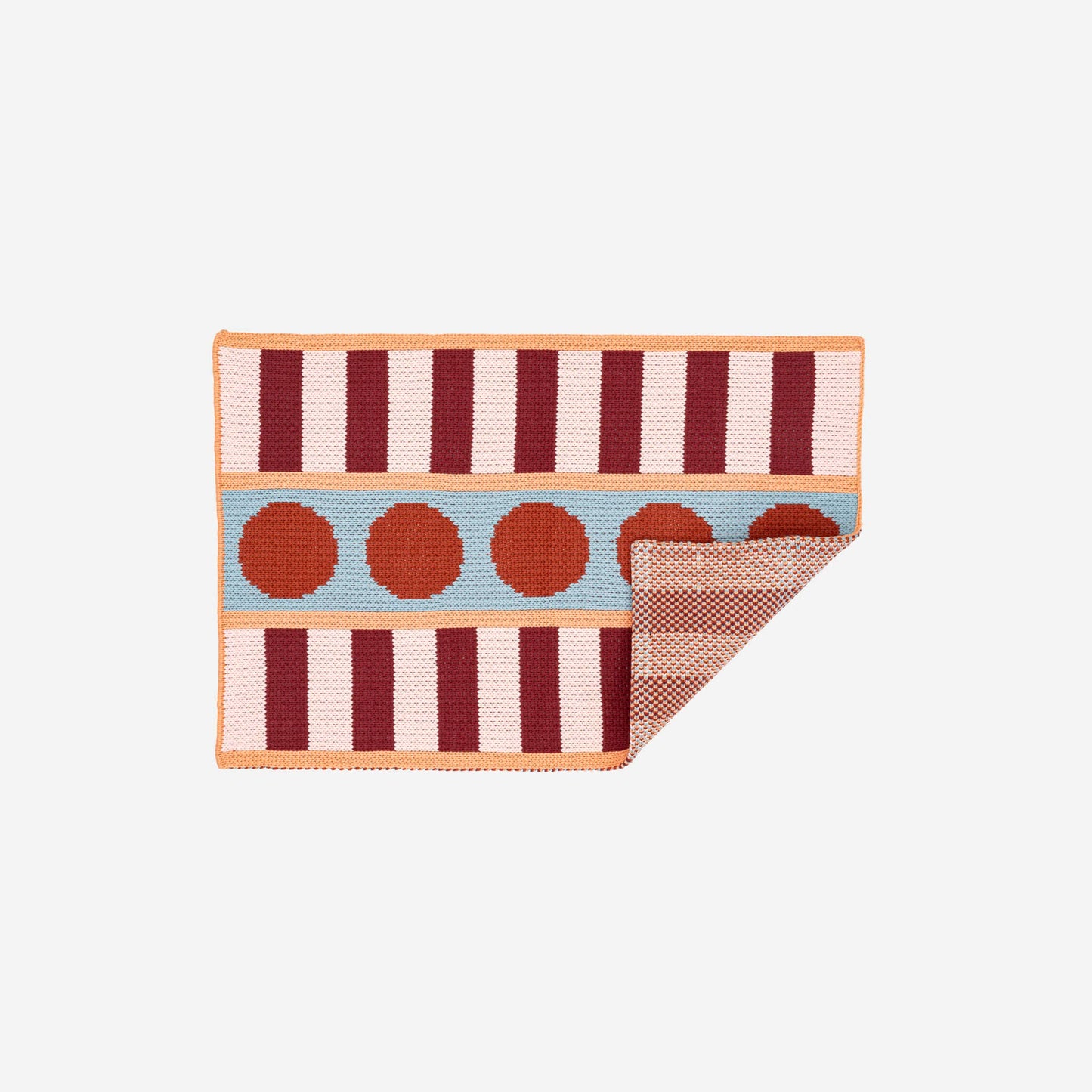 Mini tapis ''Stripe Dot'' Mini Rug - Verloop