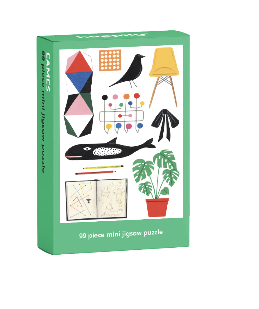 Eames - Mini casse-tête 99 Pièces Mini Jigsaw Puzzle - Happily Puzzles