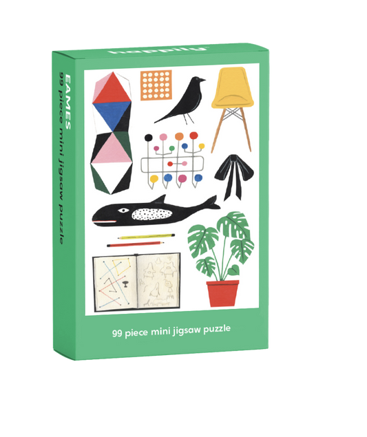 Eames - Mini casse-tête 99 Pièces Mini Jigsaw Puzzle - Happily Puzzles