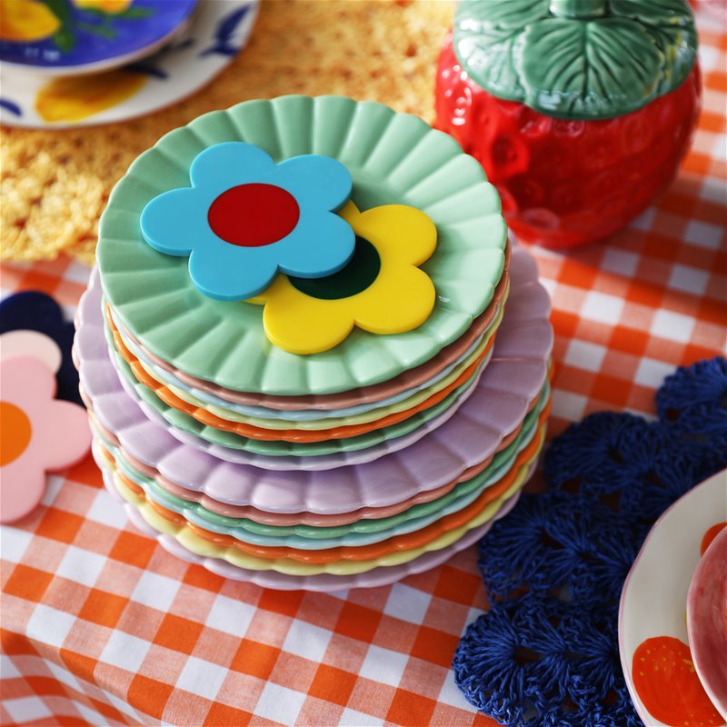 &Klevering - Assiette colorée