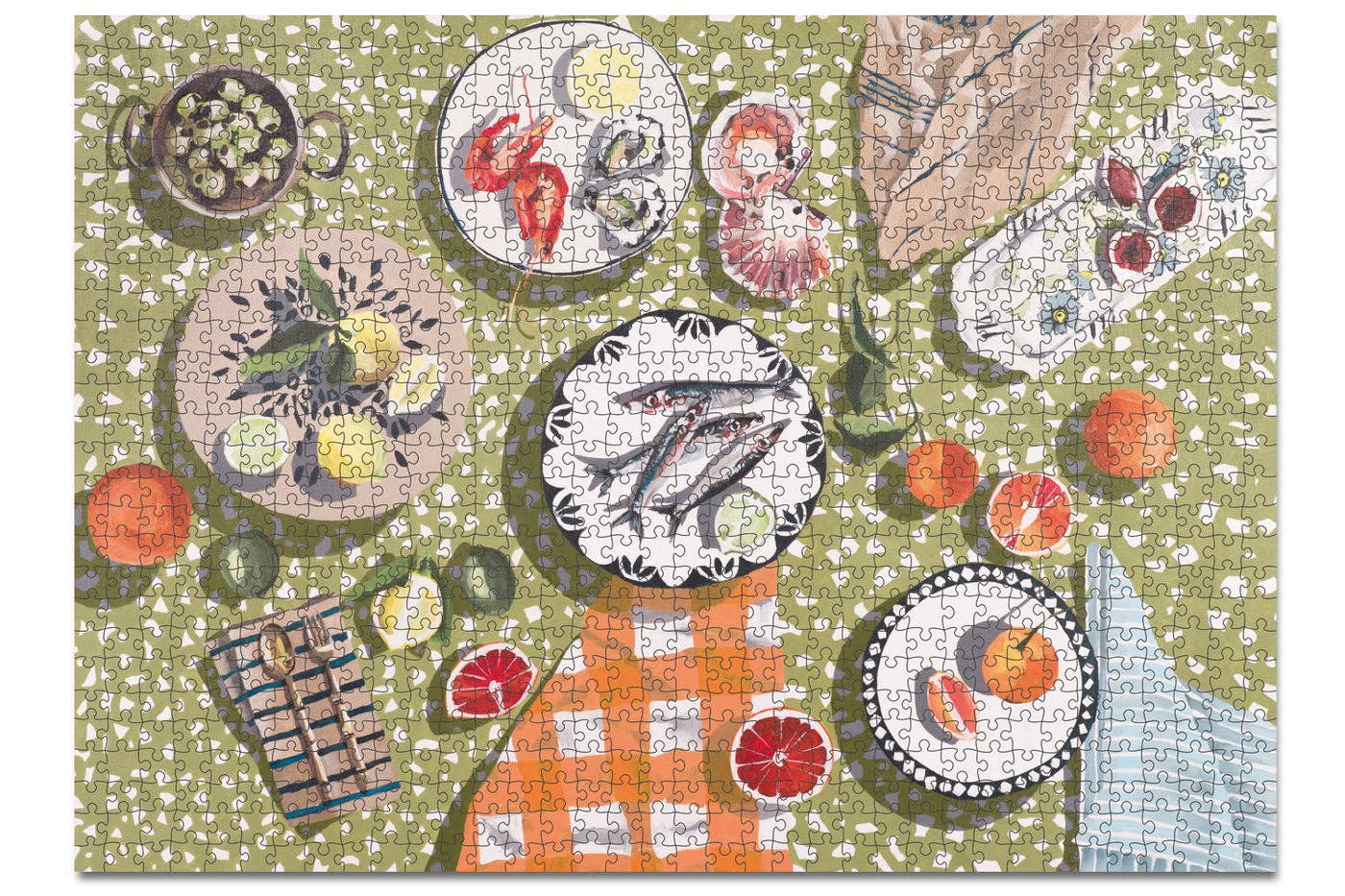 Casse-tête de 1000 pièces ''Table by the Sea'' 1000 Piece Puzzle - Journey Of Something