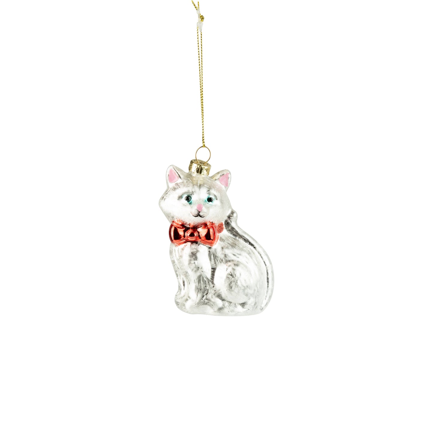 Ornement chaton blanc - White Cat Ornament