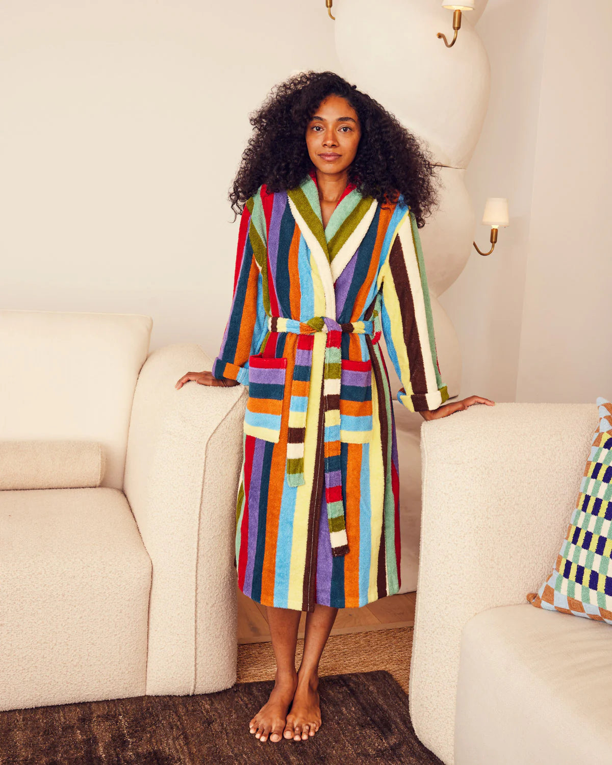 Peignoir robe de chambre EUCALYPTUS Bathrobe - Dusen Dusen