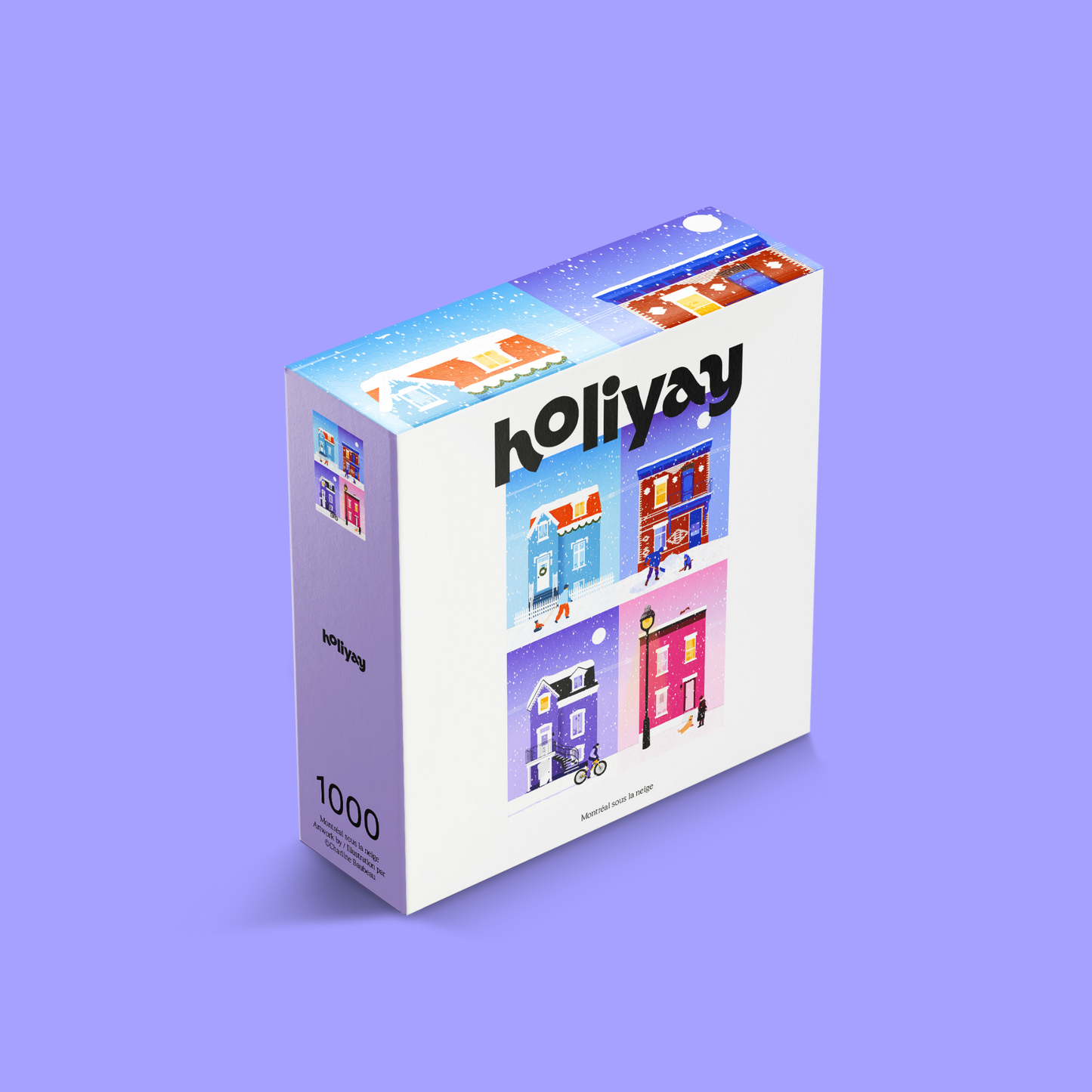 Casse-tête 'Snowy in Montreal' - Holiyay Puzzles