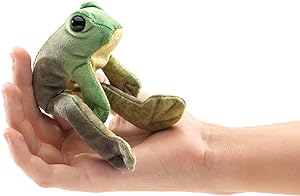Folkmanis-Mini sitting frog
