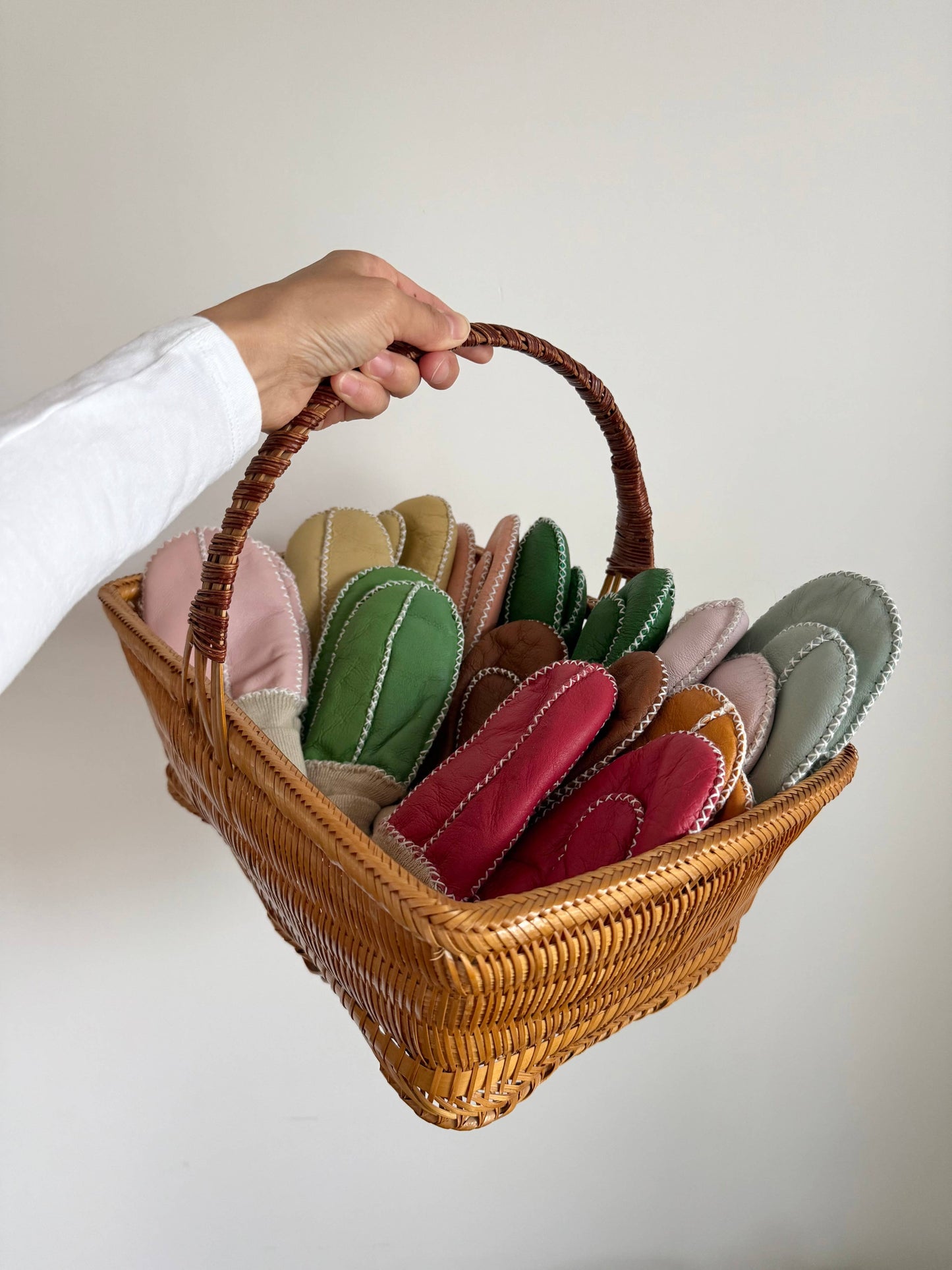 Mitaines pour enfants en peau de mouton - Kids Shearling Mittens - Billy Bamboo