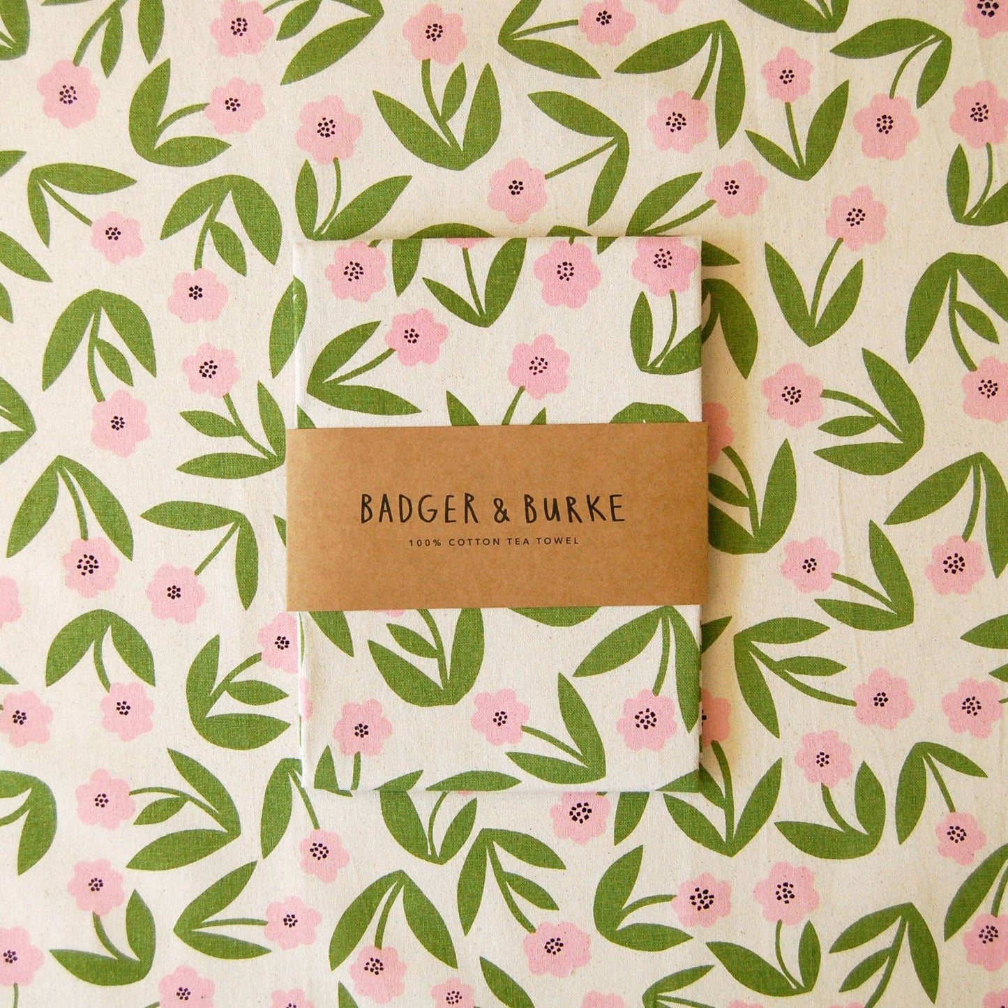 Linge vaisselle Little Flowers Tea Towel - Badger & Burke