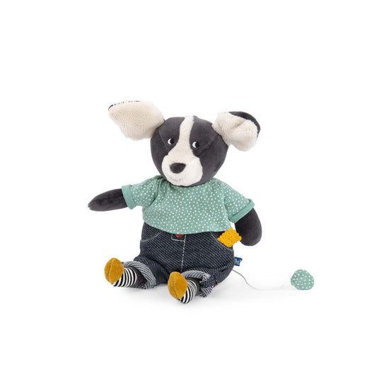 Peluche chien musical - Puce & Pilou