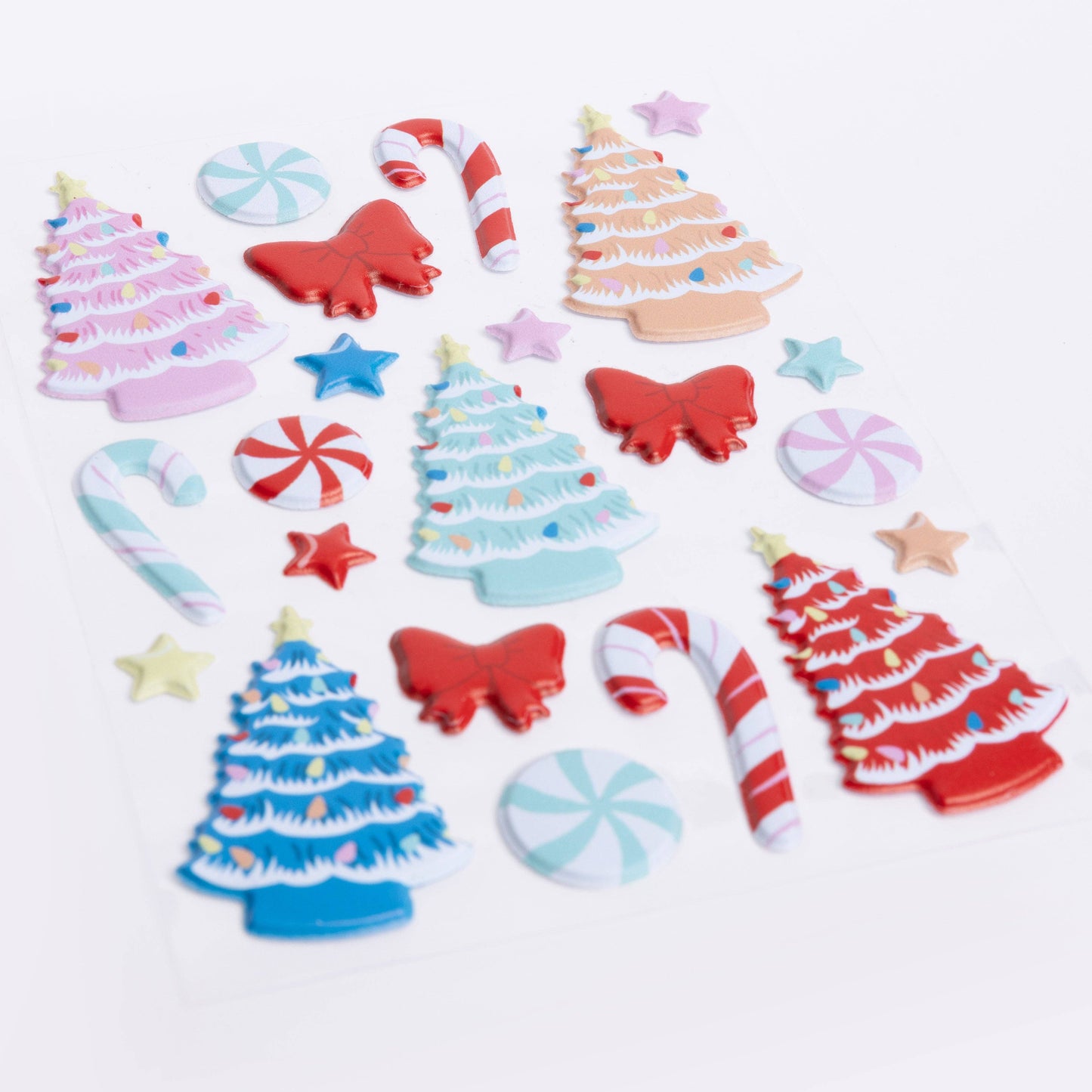 Autocollants gonflés temps des fêtes - Holiday Puffy Stickers - Jewelry Made by Me