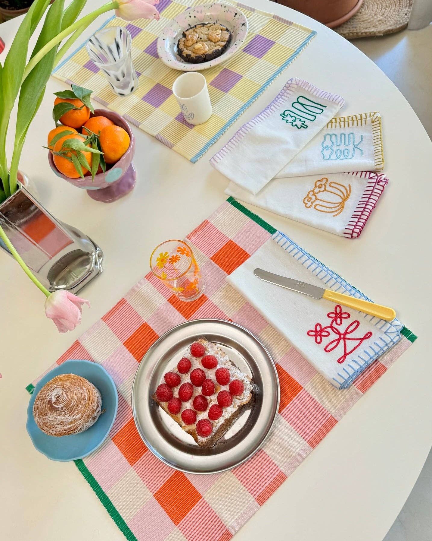 Ensemble de serviettes de table ''Bouquet'' Napkin Set - Tarta Gelatina