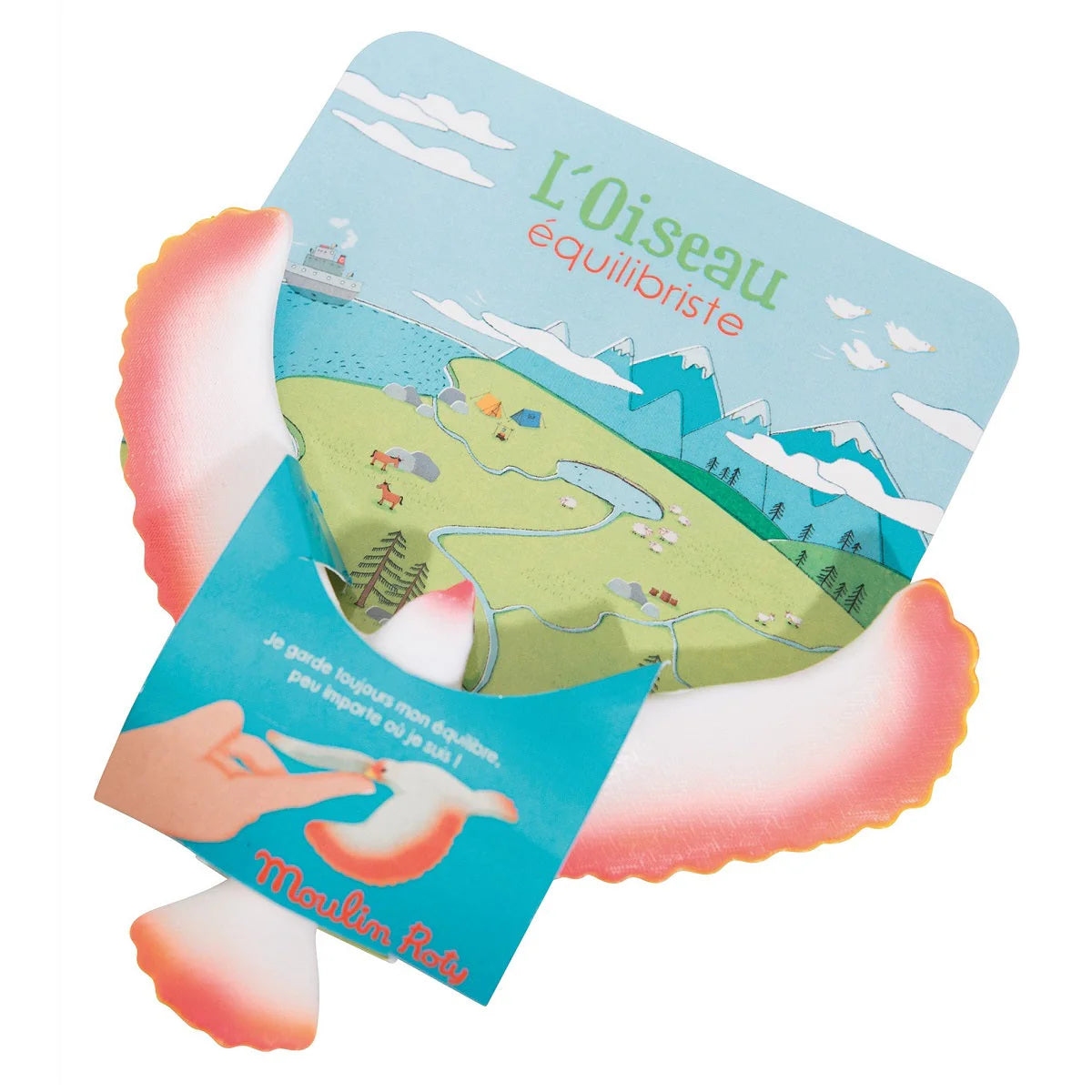 L'oiseau équilibriste - Moulin Roty