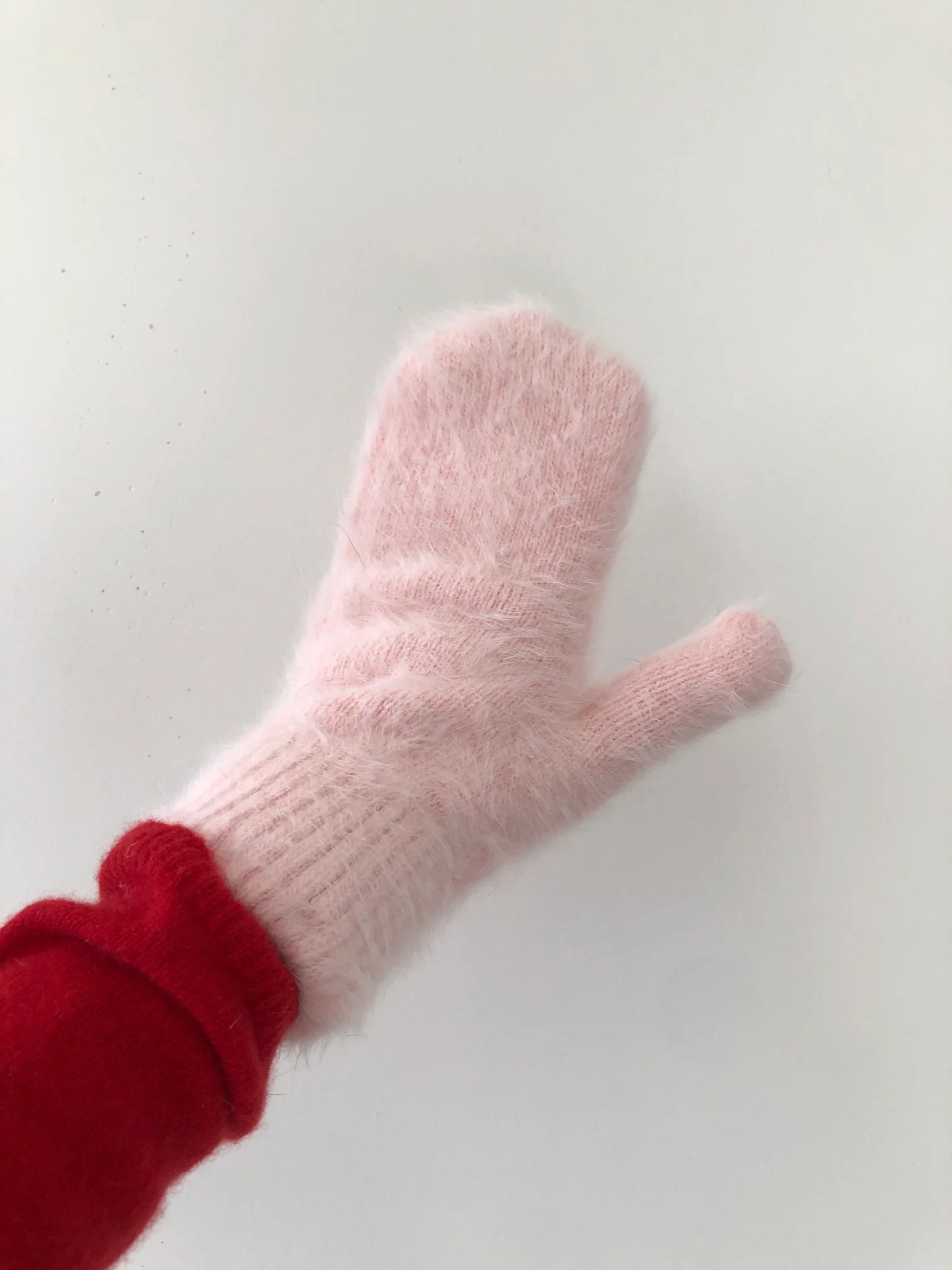 Mitaine duveteuses - ANGORA fluffy mittens - Billy Bamboo