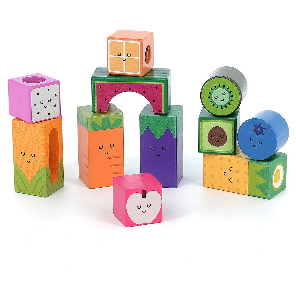 Cubes sonores - Andy Westface fruits et legumes - Vilac