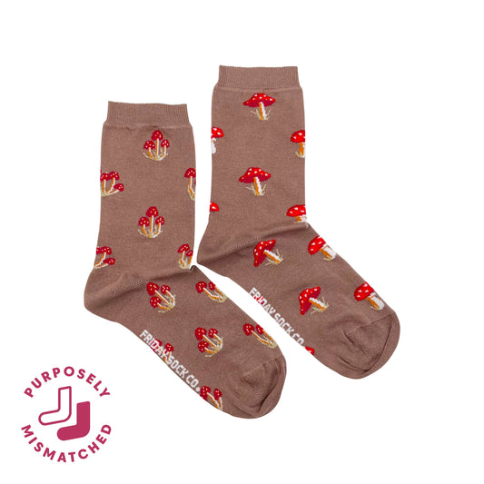 Chaussette 'Mushroom' Socks - Friday Sock Co.