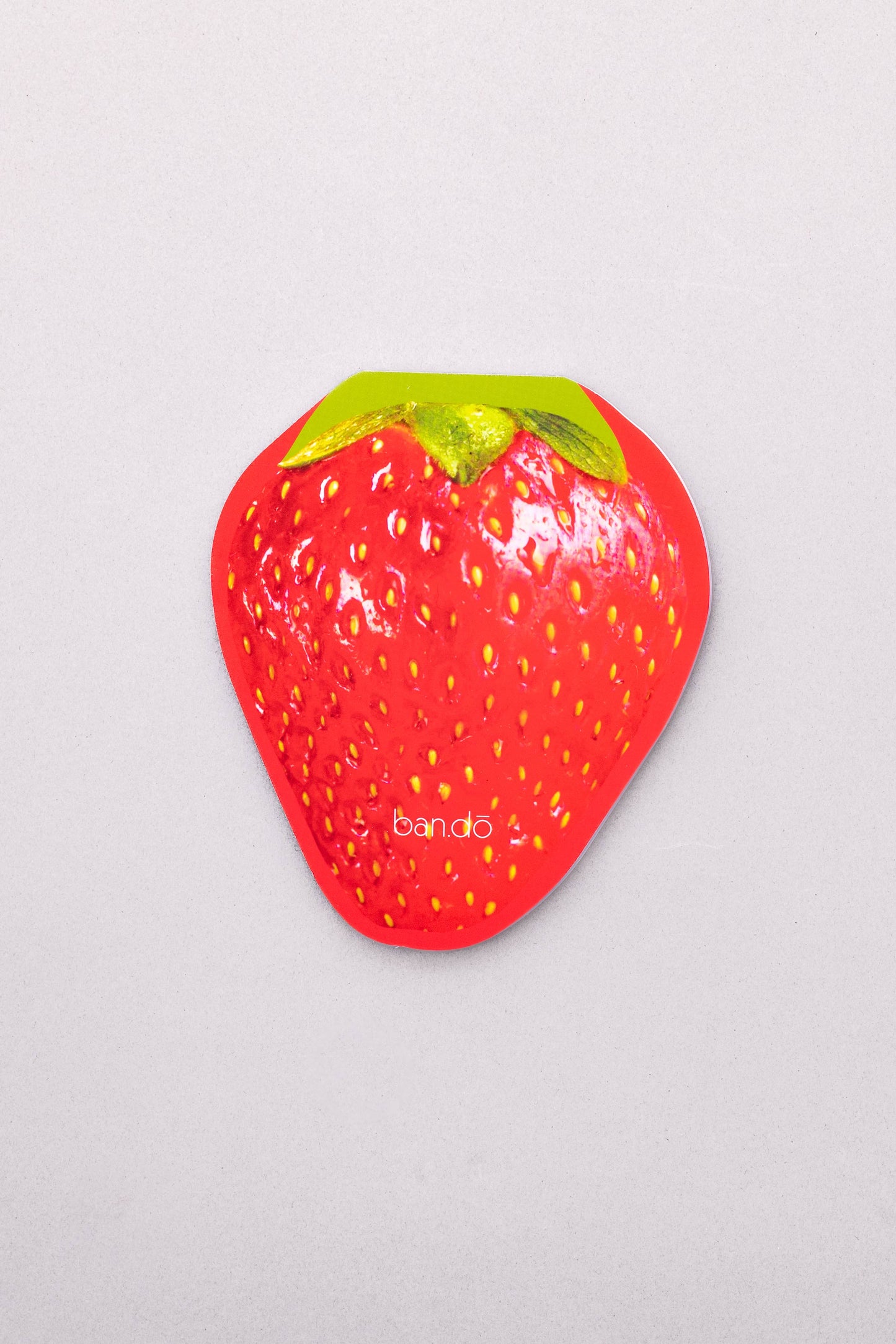 Calepin Fraise - Strawberry Notepad - Ban.Do