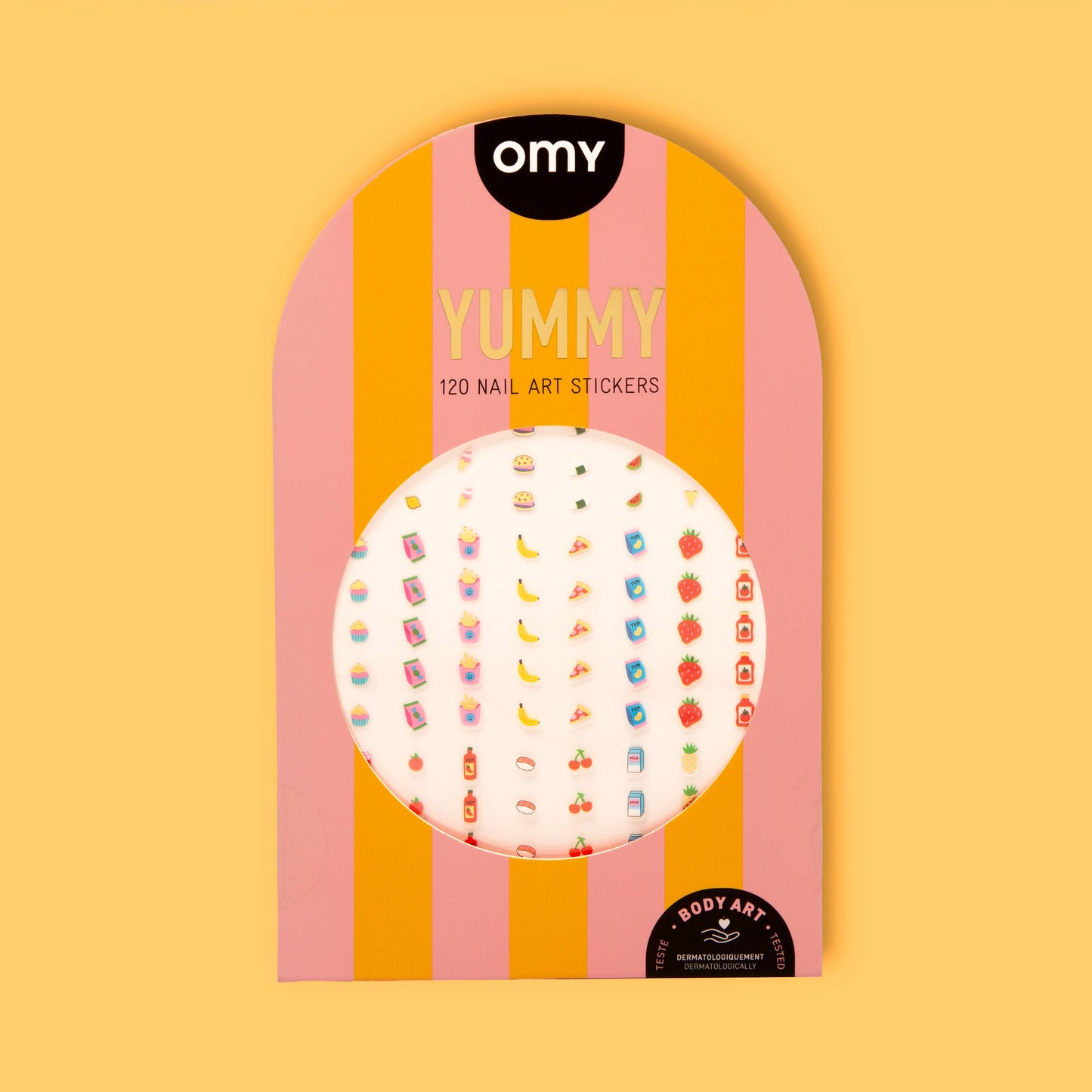 Autocollants Nail Art ''Yummy'' - OMY