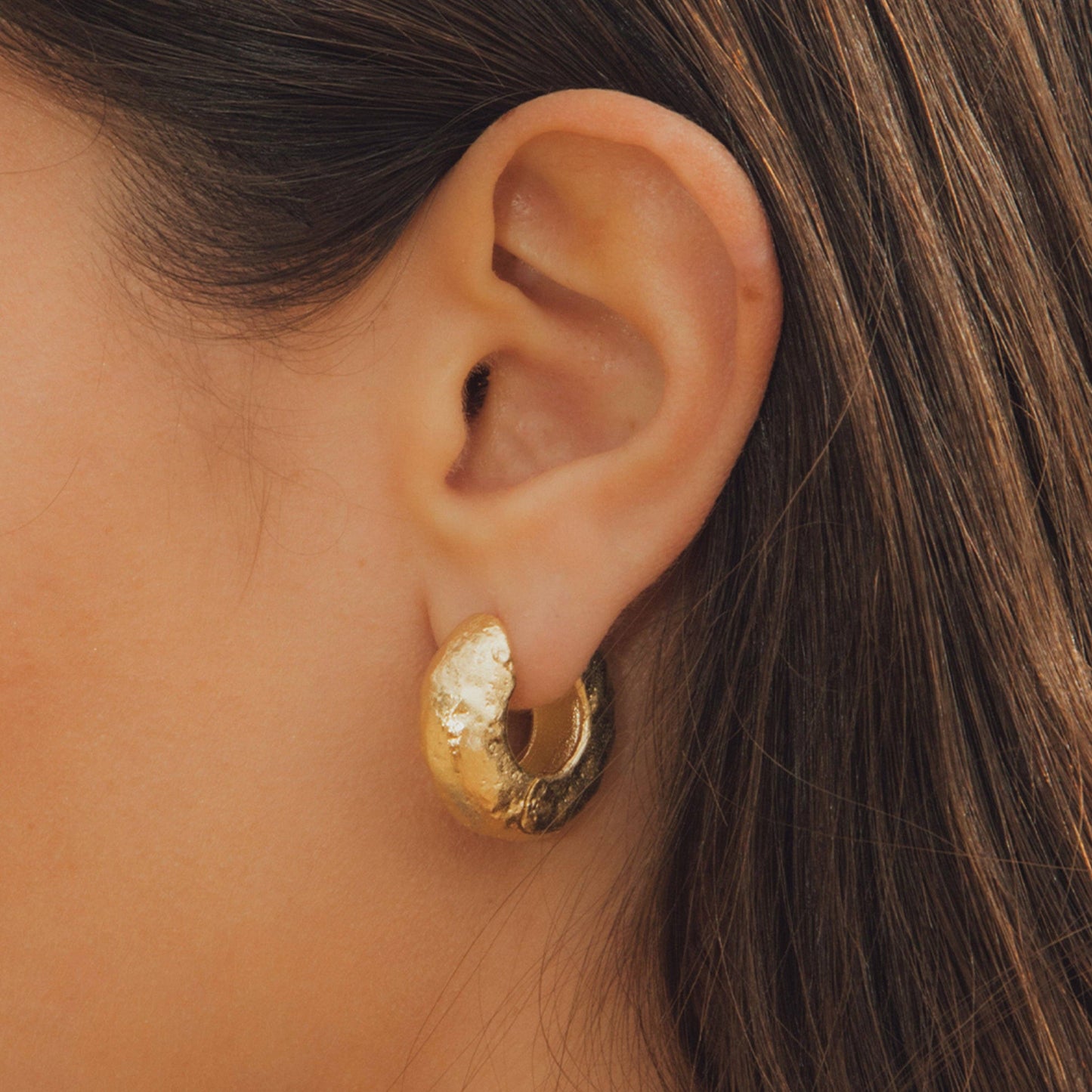 Boucles d'oreilles Anilla or - Agapée