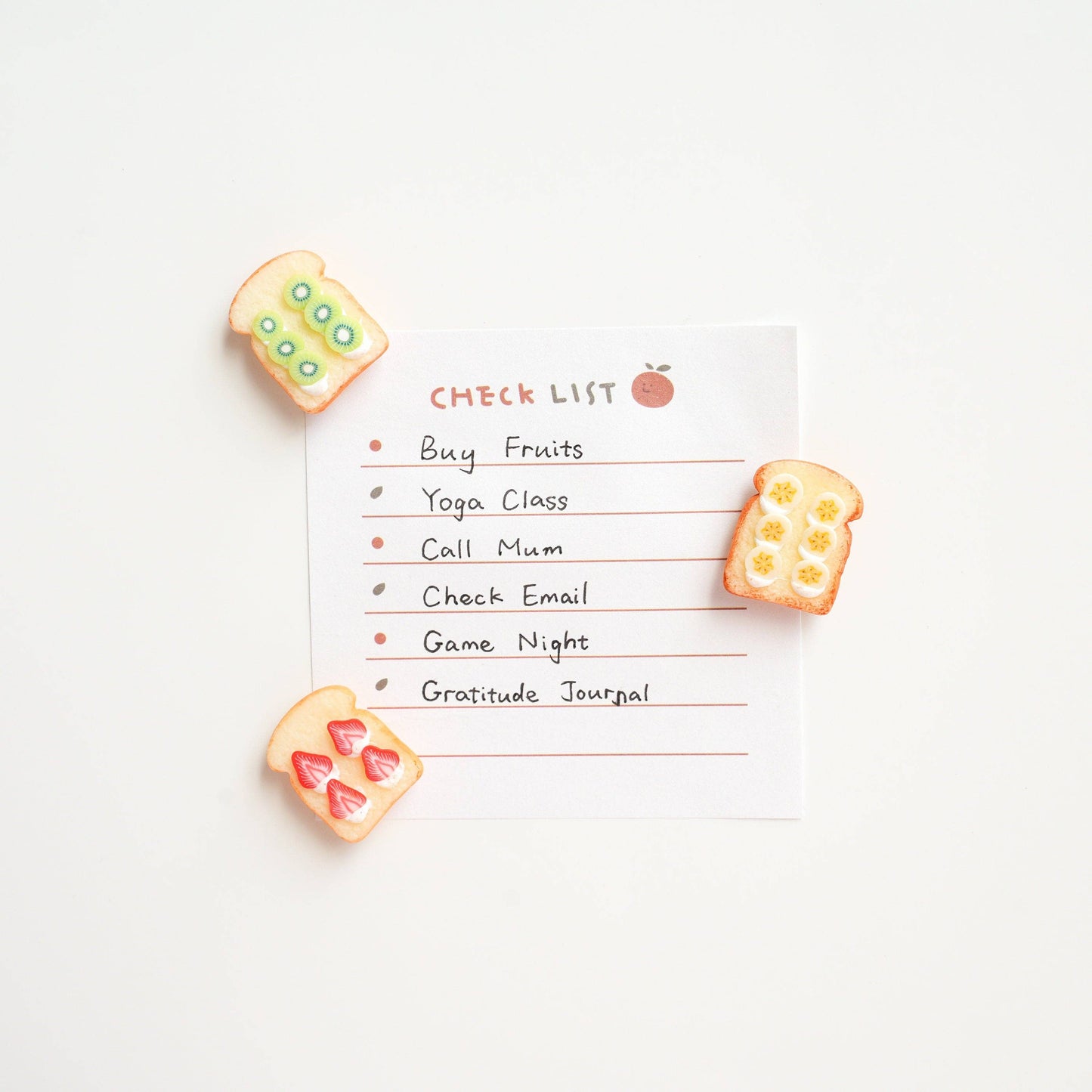 Ensemble de 3 aimants TOAST magnet set - Mini Story Co
